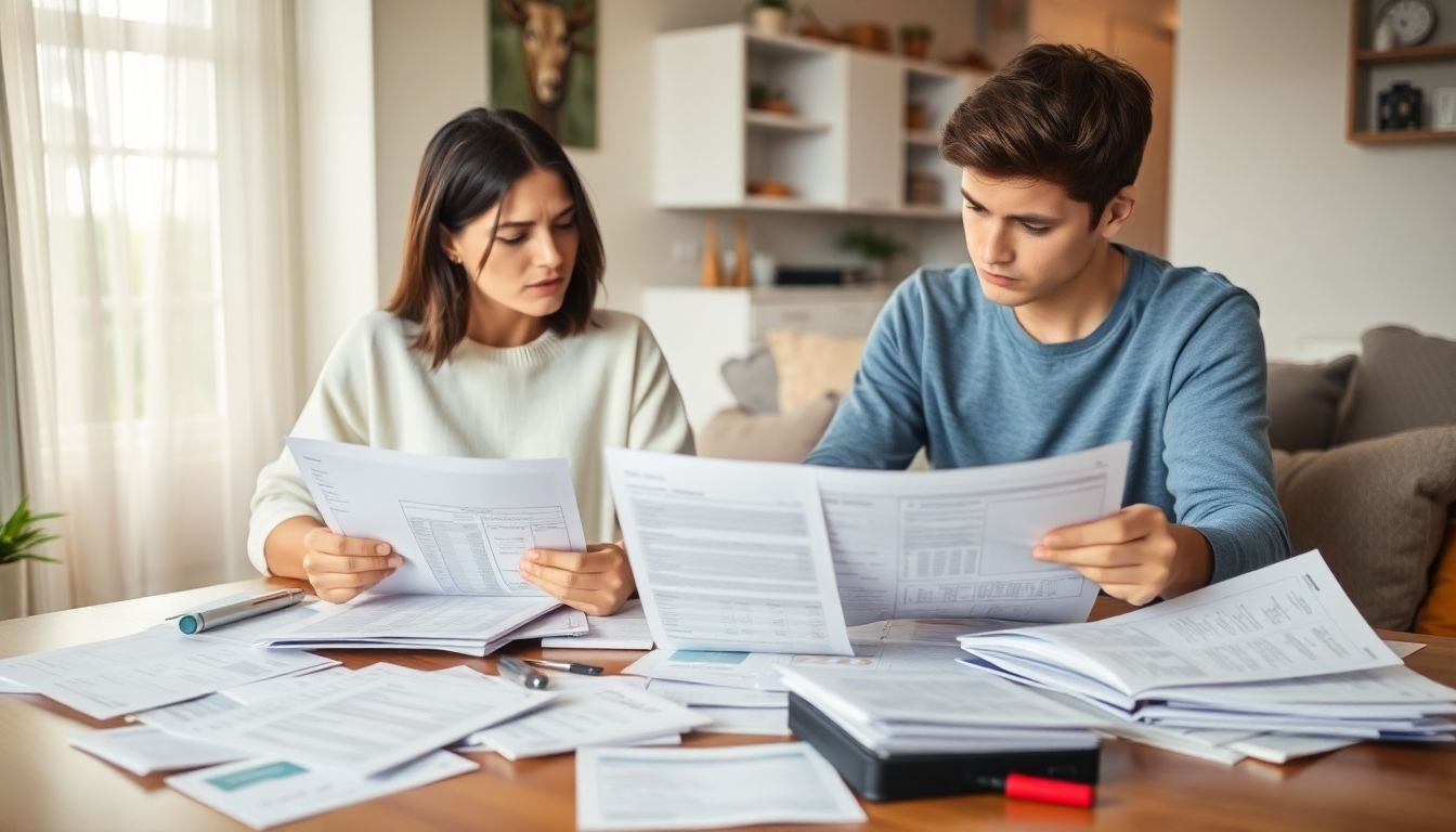 재정적 어려움으로 고민하는 신혼부부