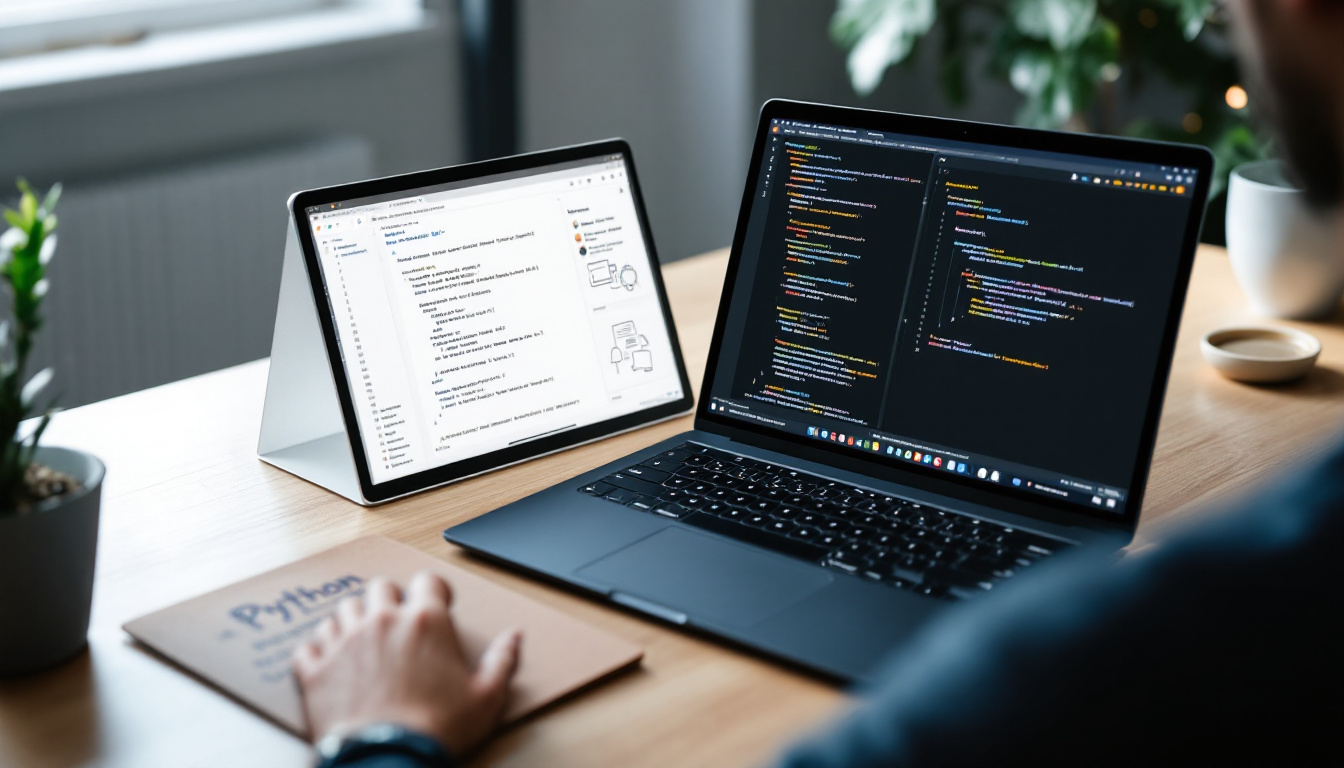 파이썬 단계별 학습 로드맵과 초보부터 고급까지 진행하는 모습
