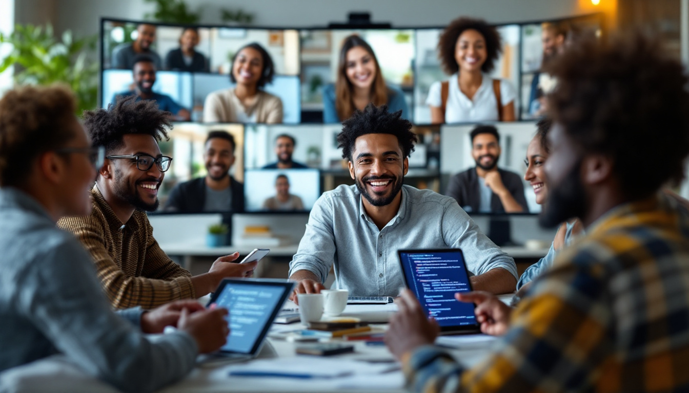 파이썬 독학 커뮤니티에서 성공담과 도전을 나누는 모습