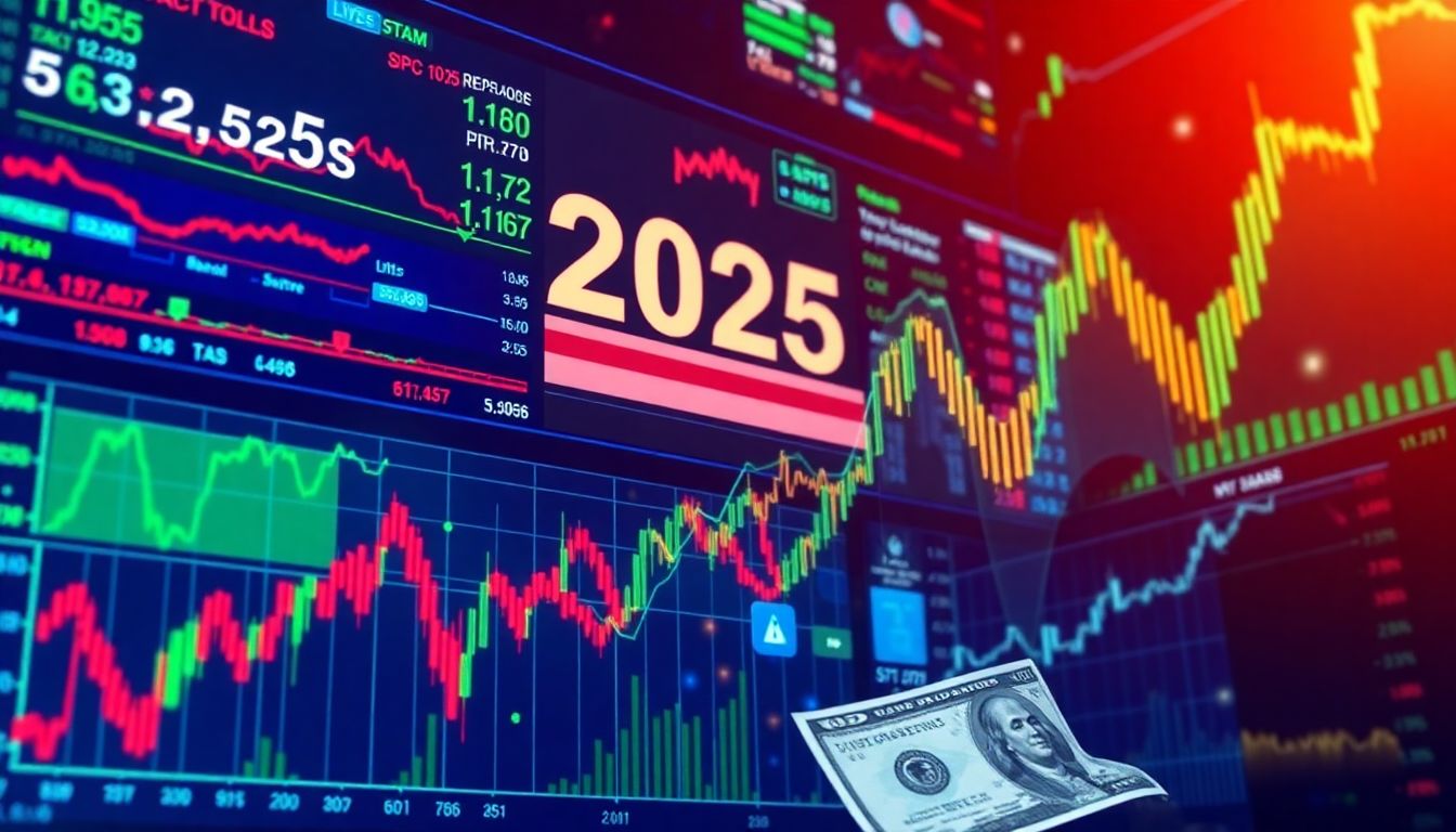 2025년 미국 CPI 발표에 따른 주식, 채권, 외환 시장의 즉각적 반응 장면