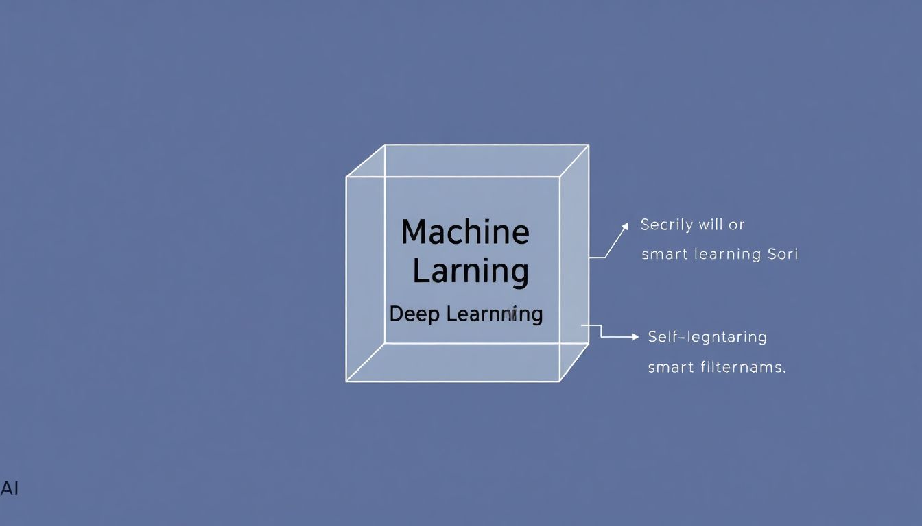 AI, 머신러닝, 딥러닝의 관계와 주요 개념 시각화